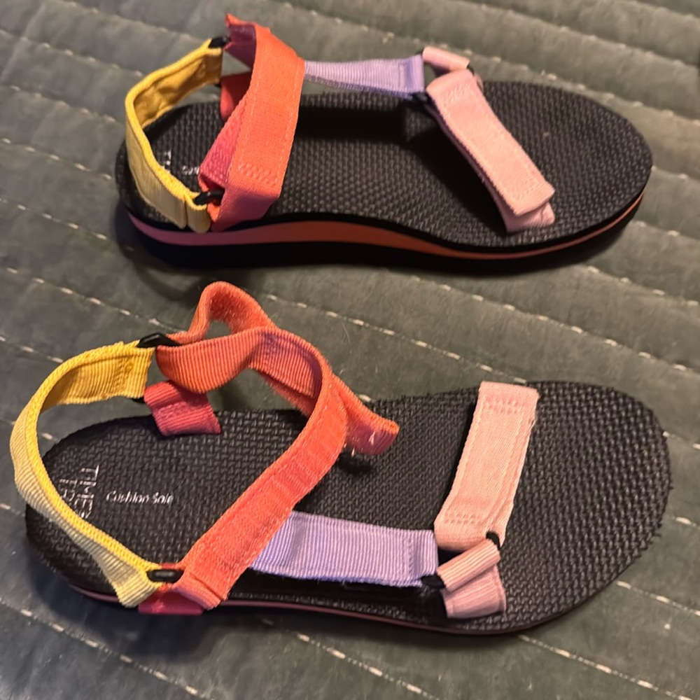 Colorful sandals